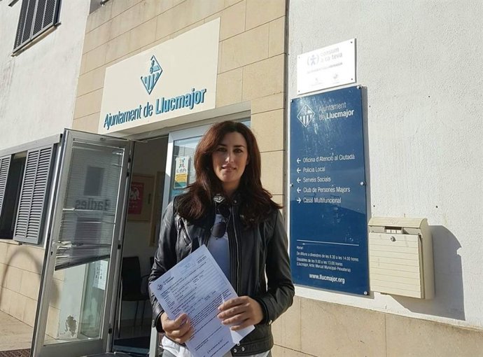 La coordinadora de Cs Llucmajor, Noemí Getino