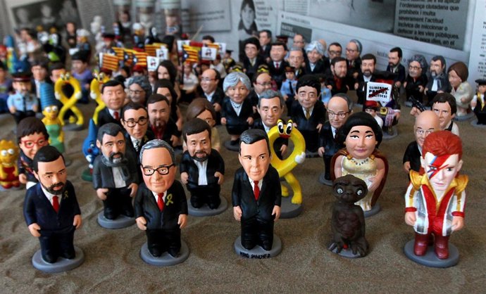 Los nuevos 'caganers' para estas Navidades
