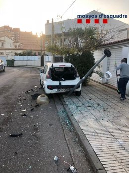 Detenido un conductor drogado que huyó de un control en Fortià (Girona)