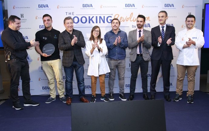 Entrega de las becas BBVA a los alumnos de Canarias que se formarán en El Celler