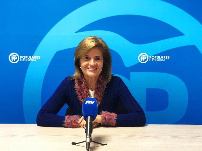 Esperanza Oña (PP) en rueda de prensa