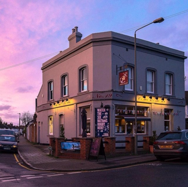 The Crown and Anchor, un pub situado en el municipio de Bromley, en Londres