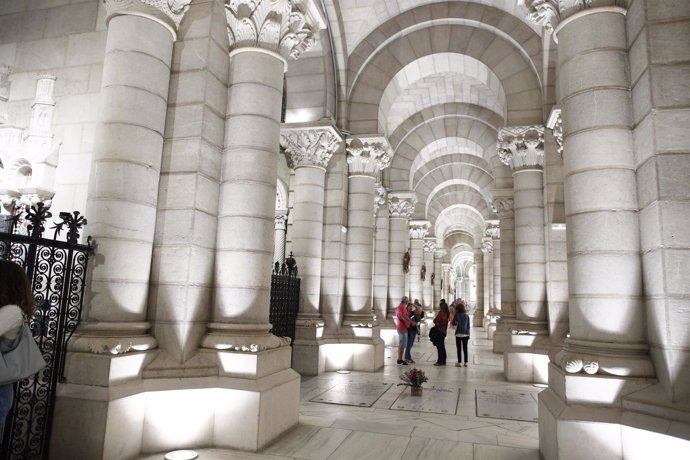 Cripta de la Parroquia de Santa María la Real de la Almudena en Madrid 