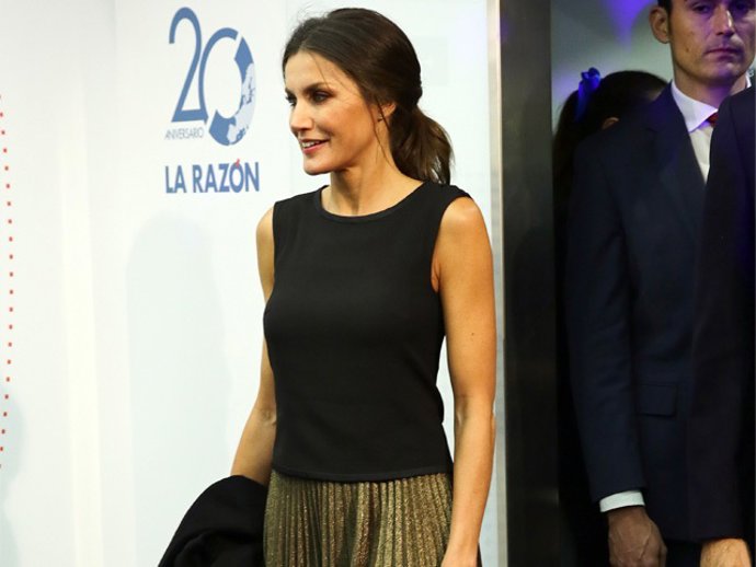 Doña Letizia en el anivesario de La Razón