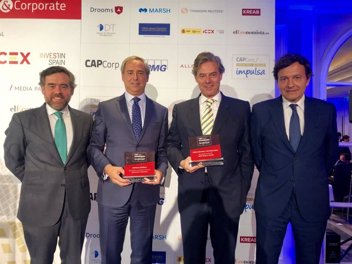 Premios Impulsa 2018 en la  inauguración de la XIX edición de CAPCorp.