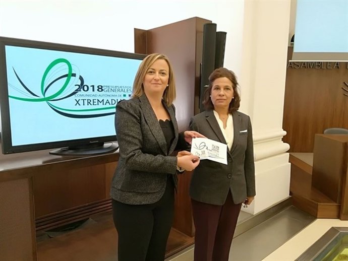 Registro Presupuestos de Extremadura de 2018