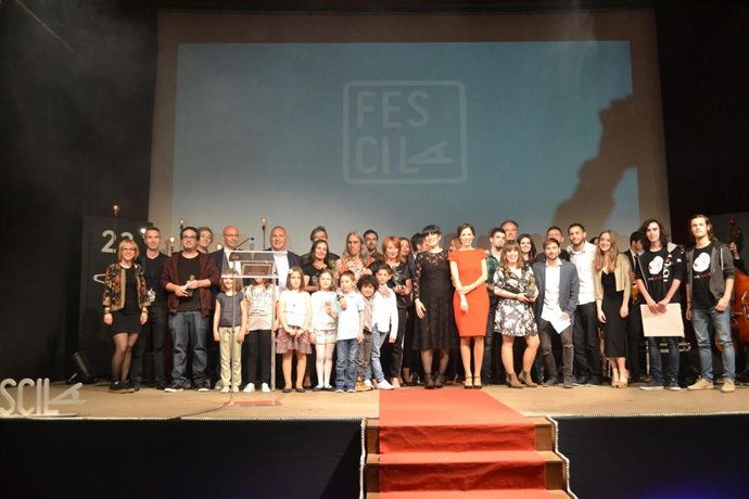 Imagen de archivo de la gala de clausura del FesciLA en 2018