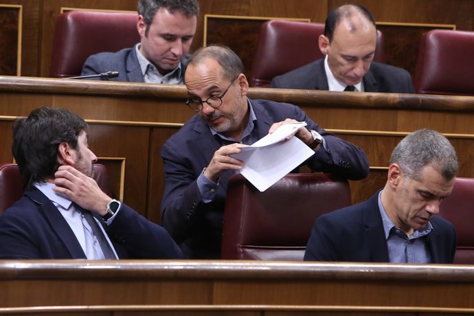 Sessió Plenària al Congrés dels Diputats per a la presa en consideració de