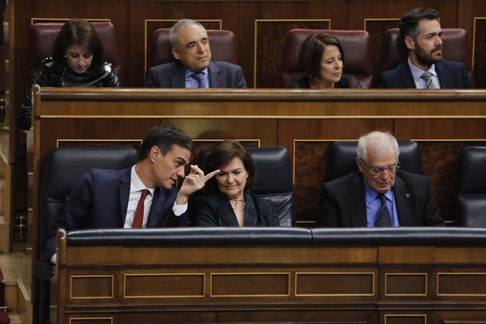 Sessió de control al govern espanyol al Congrés