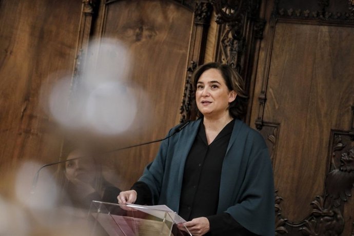 La alcaldesa de Barcelona, Ada Colau