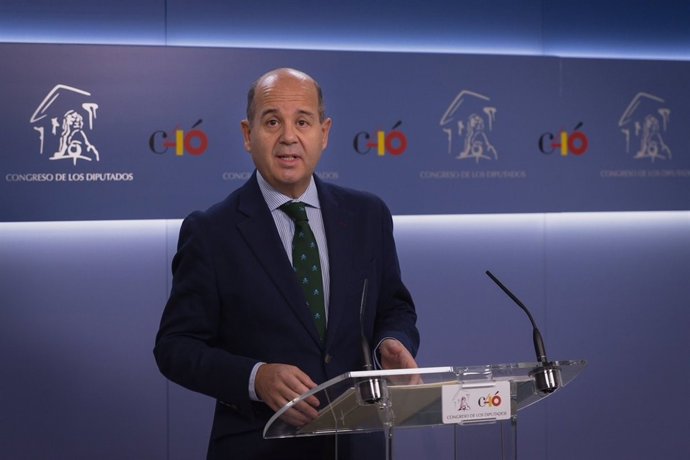 El diputado del PP Ramón Moreno en el Congreso
