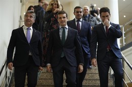 Reunión del grupo “popular” en el Senado Reunión del grupo “popular” en el Senado