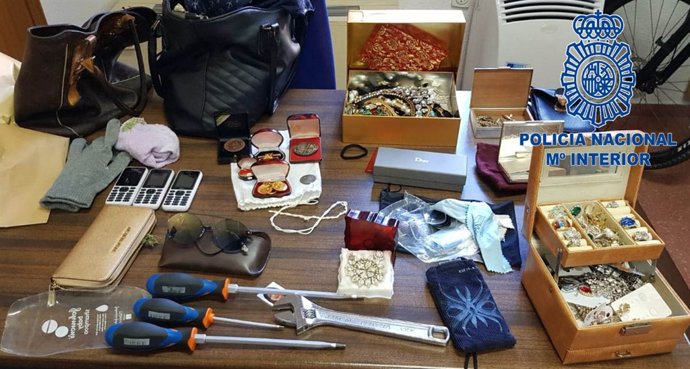 Objetos robados en Badajoz