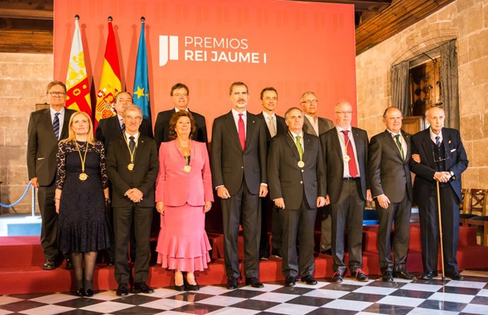 Entrega de la 30ª edición de los “Premios Rey Jaime I” en Valencia