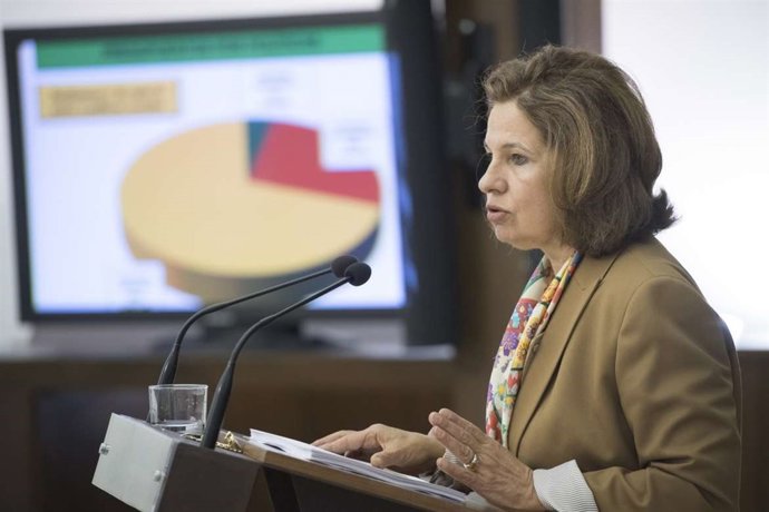 La vicepresidenta Pilar Blanco Morales presenta los PGEx 2019