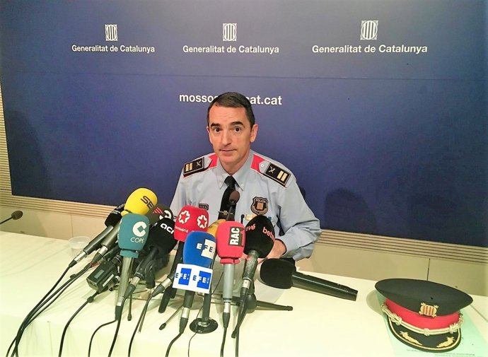 El comissari dels Mossos Joan Carles Molinero