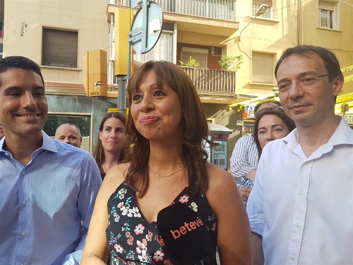 Marilén Barceló, Nacho Martín Blanco i Santiago Alonso (Cs)