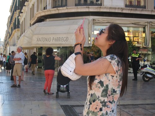 Turismo, turistas, visitantes, chinos, asiáticos, asia, china, tecnologías