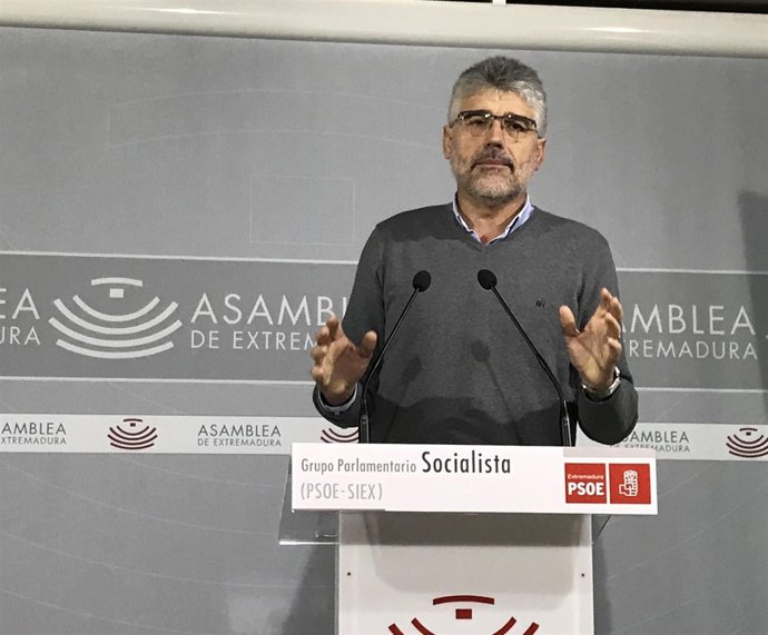 El portavoz del PSOE en la Asamblea, Valentín García