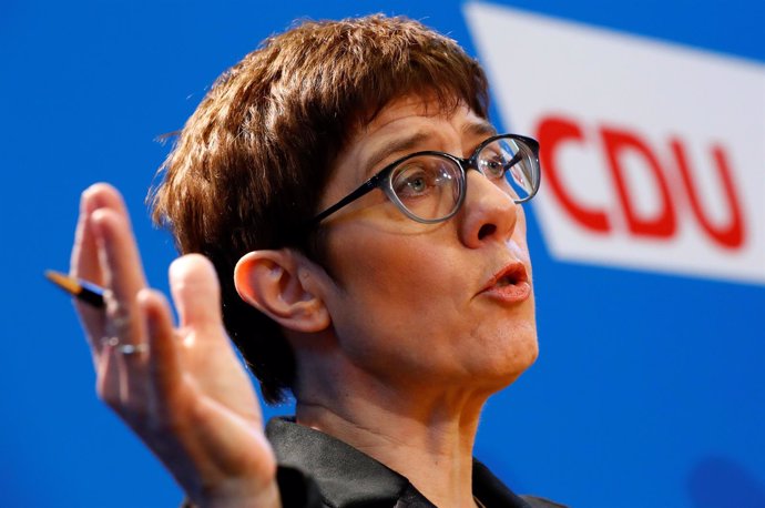 La secretaria general de la CDU, Annegret Kramp-Karrenbauer