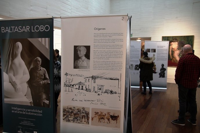 Exposición dedicada a Baltasar Lobo en Zamora 7-11-2018