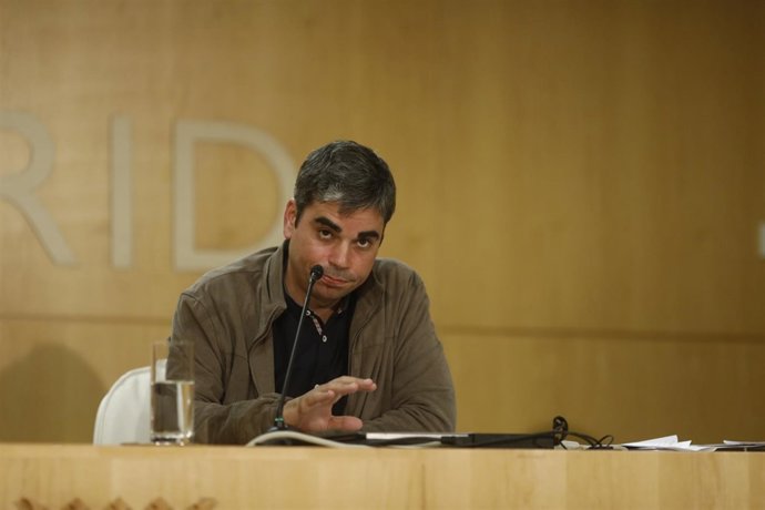 Rueda de prensa dl delegado de Economía y Hacienda del Ayuntamiento de Madrid