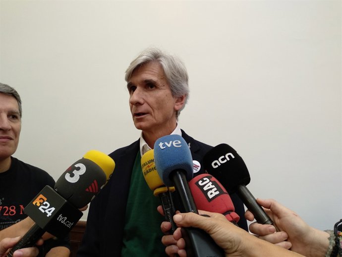 El dtor.Gerent de l'ICS Josep Maria Argimon