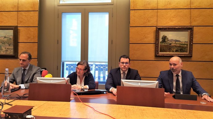 Luis Vadillo, Daniel Blanco, Mercedes Ayuso (BBVA)