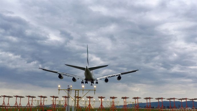 Aeroport de Barcelona, avió