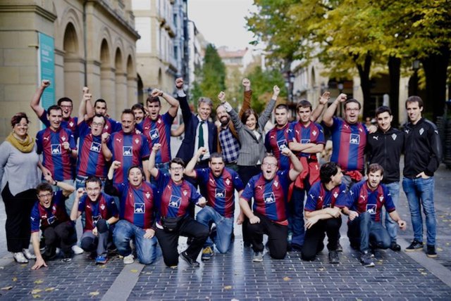 Diputación y SD Eibar ponen en marcha equipos de fútbol para personas con discapacidad intelectual y parálisis cerebral