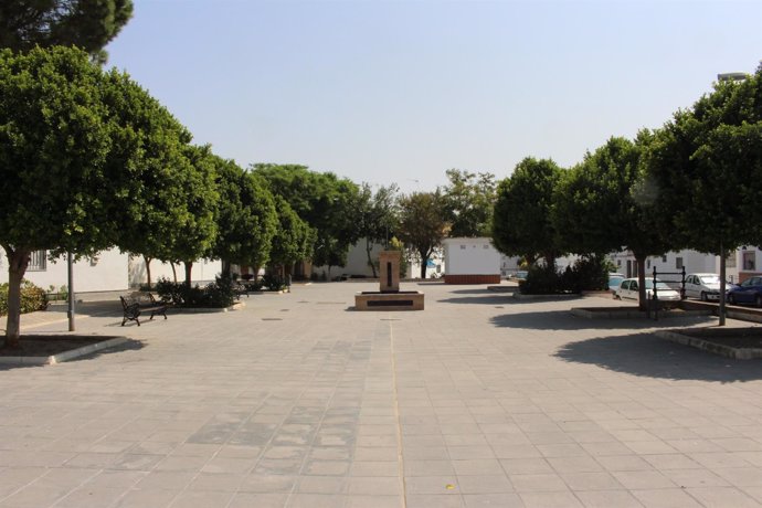Plaza de Coria dedicada a Joaquín Navarro
