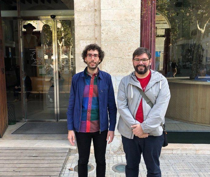 Antoni Simó (regidor de Cultura) y Rafel Socias (regidor de Educación)