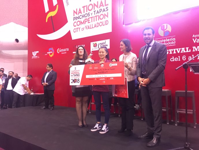 Valladolid.- Entrega del primer premio del Mundial de tapas