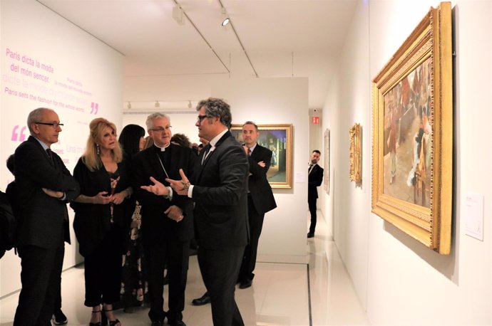 Carmen Thyssen-Bornemisza inaugura una exposición en su museo de Andorra