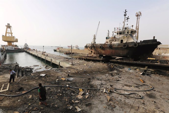 Ataque contra el puerto yemení de Hodeida