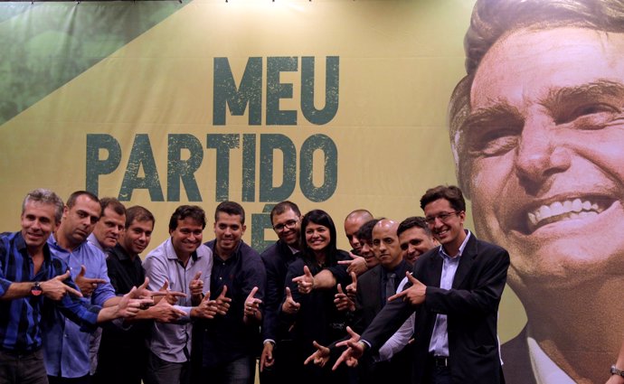 Legisladores electos del PSL de Jair Bolsonaro