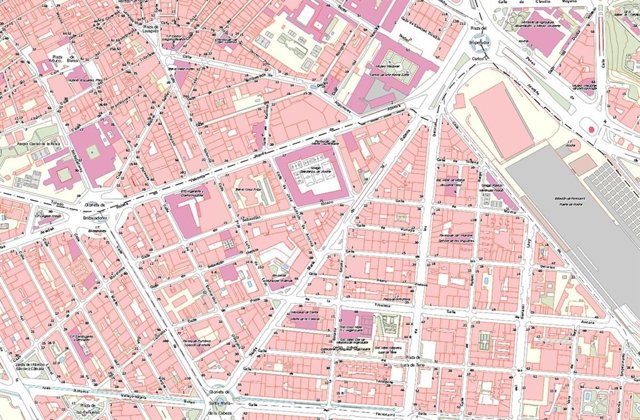 Corte en el túnel de Santa María de la Cabeza en Madrid