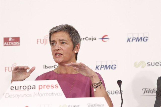 Desayuno Informativo de Europa Press con Margrethe Vestager, Comisaria Europea d