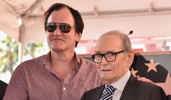 Ennio Morricone y Quentin Tarantino