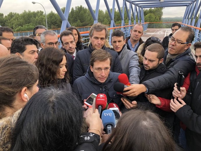 El portavoz del PP en el Ayuntamiento de Madrid, José Luis Martínez Almeida