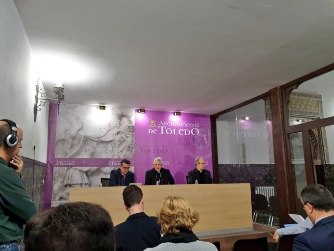 Rodríguez en rueda de prensa