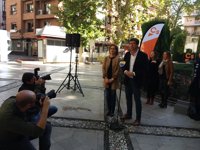 Marín (Cs) afirma que Andalucía "no se merece" una presidenta que tenga que "dar explicaciones" de casos de corrupción