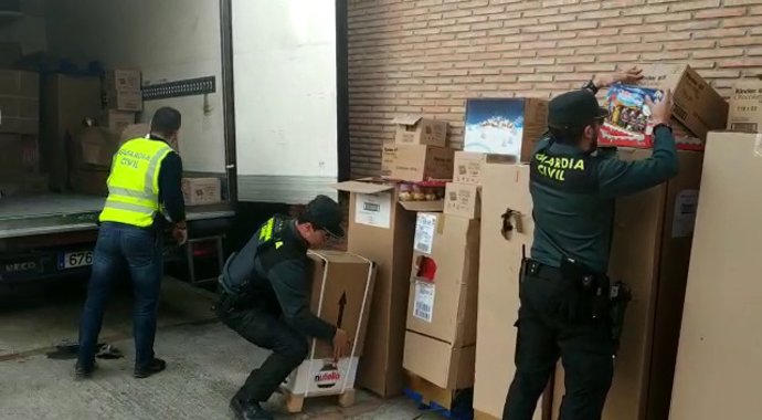 Operación de la Guardia Civil en Granada