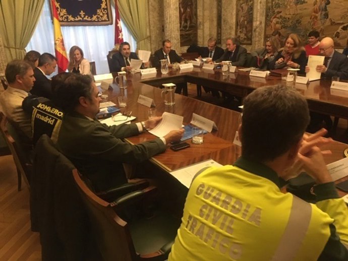 Reunión sobre el Plan de Nevadas de la Delegación del Gobierno en Madrid