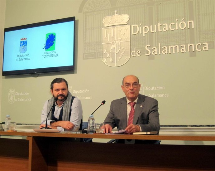 Raúl de Tapia (i) y Manuel Rufino García (d) .