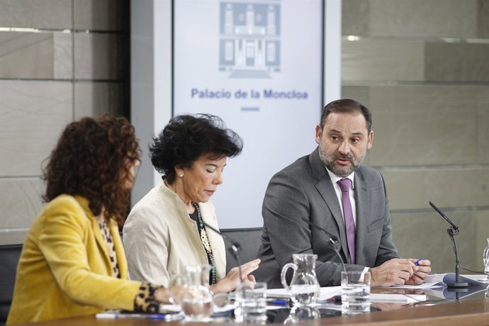 Roda de premsa després del Consell de Ministres
