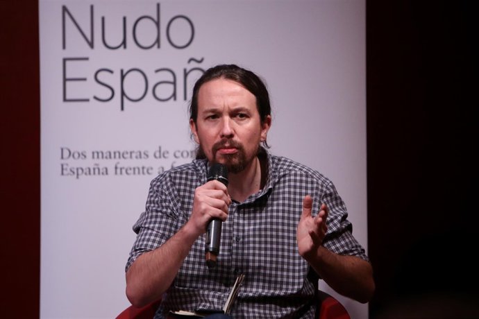 Pablo Iglesias presenta el libro Nudo España