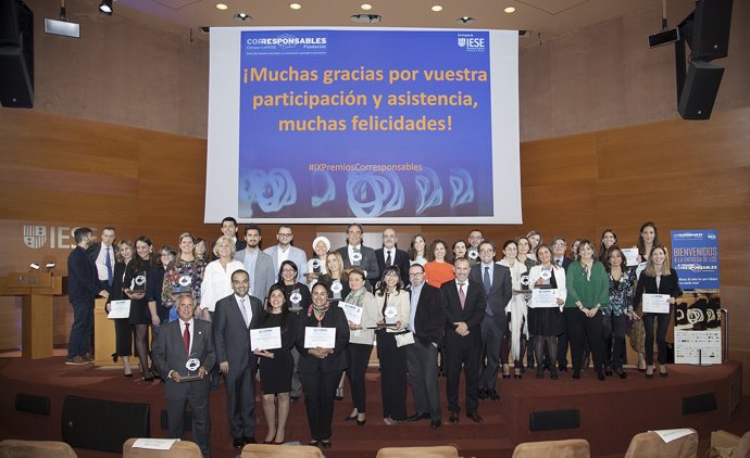Los IX Premios Corresponsables reconocen a las iniciativas más innovadoras y sos