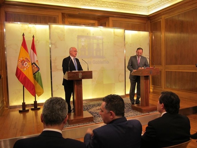 José Luis Ábalos Con José Ignacio Ceniceros