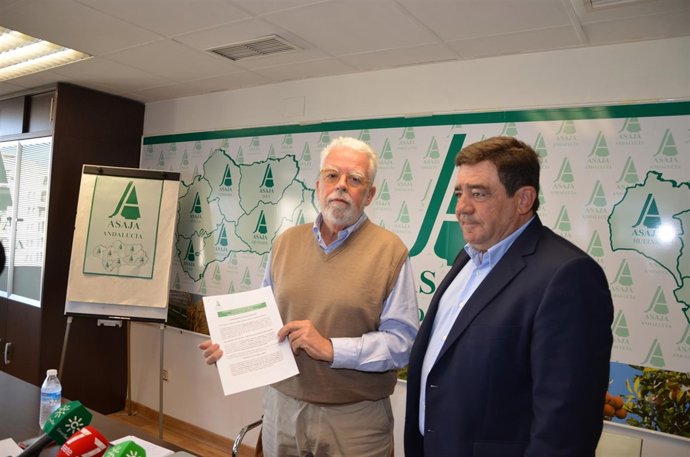 Ricardo Serra y Vicente Pérez, de Asaja-A.